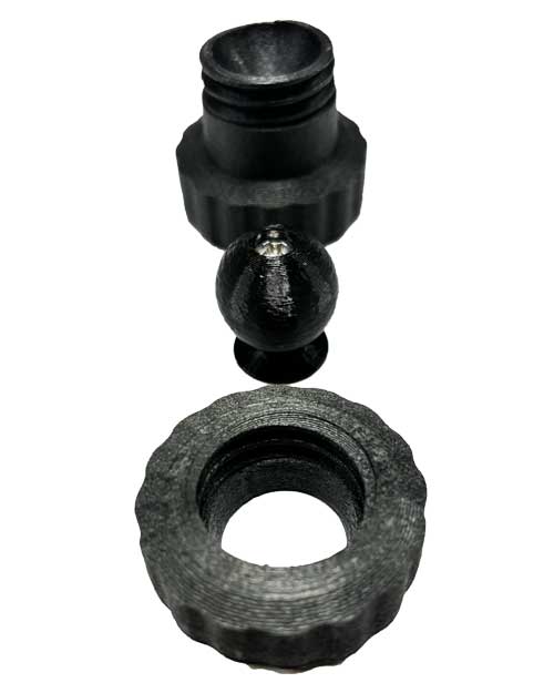 Load image into Gallery viewer, Tension Ball Mount - Premium Accessory from Bowdacious™ Bowrest™ - Just $20.80! Shop now at Bowdacious Bowrest